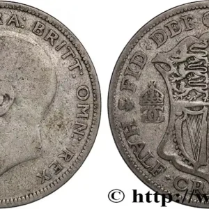 Nouvelle Collection ROYAUME-UNI 1/2 Crown Georges V 1933 fwo_822358 Monde