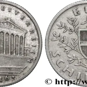 AUTRICHE 1 Schilling parlement de Vienne 1926 fwo_822704 Monde Expédition Rapide