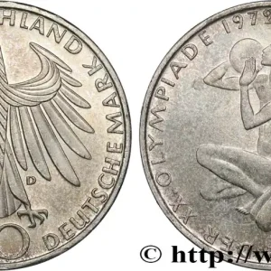 Meilleur Prix ALLEMAGNE 10 Mark XXe J.O. Munich : basket-ball et canoeing 1972 Munich fwo_830733 Monde