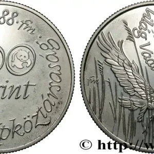 HONGRIE 500 Forint Proof Busard cendré 25e anniversaire WWF 1988 Budapest fwo_839165 Monde Achetez Aujourd’hui