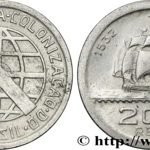 Usine Directe BRÉSIL 200 Reis 400e anniversaire de la colonisation 1932 fwo_841462 Monde