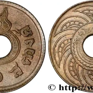 Prix Choc THAÏLANDE 1 Satang Rama VI RS130 1911 Buxelles fwo_841867 Monde