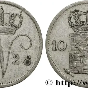 Bon Plan PAYS-BAS 10 Cents Guillaume Ier 1828 Utrecht fwo_841918 Monde