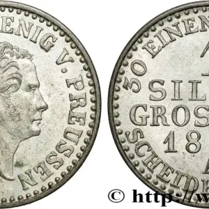 ALLEMAGNE - PRUSSE 1 Silbergroschen Frédéric Guillaume IV 1846 Berlin fwo_841938 Monde Livraison Gratuite