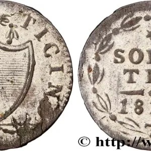 Livraison Gratuite SUISSE - CANTON DU TESSIN 3 Soldi 1813 fwo_842113 Monde