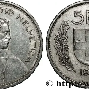 SUISSE 5 Francs Berger des alpes 1931 Berne fwo_843145 Monde Vente Directe