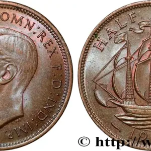 ROYAUME-UNI 1/2 Penny Georges VI 1948 fwo_843229 Monde Offre Du Jour