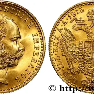 OR, PALLADIUM ET PLATINE INVESTISSEMENT 1 Ducat refrappe moderne François-Joseph Ier 1915 fwo_849030 Monde Expédié Aujourd’hui