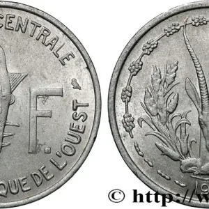 Promotion ÉTATS DE L'AFRIQUE DE L'OUEST (BCEAO) 1 Franc BCEAO 1972 Paris fwo_849070 Monde