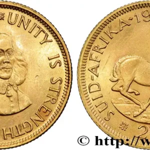 AFRIQUE DU SUD 2 Rand Jan van Riebeeck 1962 Prétoria fwo_849222 Monde Prix Promo