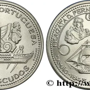 PORTUGAL 1000 Escudos frégate Fernando II e Gloria 1996 fwo_849726 Monde Dernière Chance