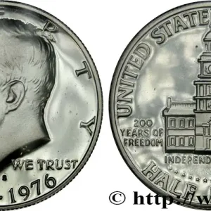 Dernière Chance ÉTATS-UNIS D'AMÉRIQUE 1/2 Dollar Proof Kennedy - Independence Hall bicentennaire 1976 San Francisco fwo_849977 Monde