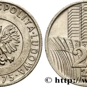 POLOGNE 20 Zlotych aigle 1973 Varsovie fwo_849978 Monde Must-Have