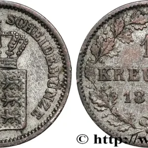 ALLEMAGNE - WURTEMBERG 1 Kreuzer 1871 Stuttgart fwo_850504 Monde Petit Prix
