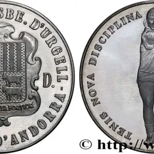 Jusqu’à Épuisement Des Stocks ANDORRE (PRINCIPAUTÉ) 20 Diners Proof Tennis 1987 fwo_843829 Monde