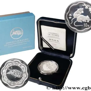 Certifié CHINE 10 Yuan Proof Année du Rat 2008 fwo_847958 Monde