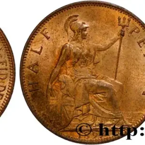 GRANDE BRETAGNE - VICTORIA 1/2 Penny Victoria “old head” 1897 fwo_394570 Monde Édition Limitée