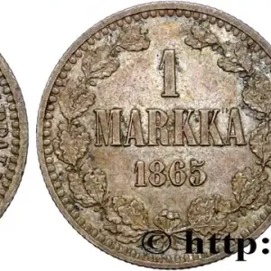 FINLANDE 1 Markka 1865 Helsinki fwo_397167 Monde Promotion