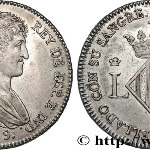 Meilleur Prix ESPAGNE - ROYAUME D'ESPAGNE - FERDINAND VII 2 Reales 1809 Valence fwo_832207 Monde