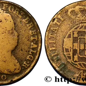 Remise PORTUGAL 1 Pataco ou 40 reis Jean VI 1820 Lisbonne fwo_374337 Monde