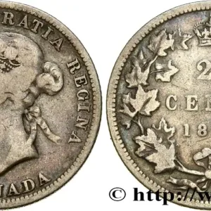 CANADA 25 Cents Victoria 1899 fwo_395402 Monde Affaire À Saisir