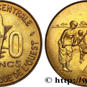 ÉTATS DE L'AFRIQUE DE L'OUEST (BCEAO) 10 Francs BCEAO 1989 Paris fwo_508059 Monde Garantie Incluse