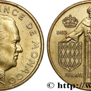 Prix Promo MONACO 10 Centimes Rainier III 1977 Paris fwo_586035 Monde