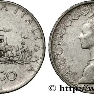 ITALIE 500 Lire “caravelles” / dame du style de la renaissance 1959 Rome fwo_807736 Monde Gros Lot