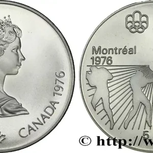 CANADA 5 Dollars JO Montréal 1976 boxe 1976 fwo_818415 Monde Livraison Gratuite