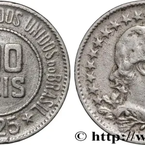 Nouveauté BRÉSIL 100 Reis “Liberté” 1925 fwo_821990 Monde