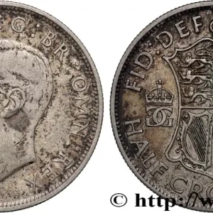 ROYAUME-UNI 1/2 Crown Georges VI 1942 fwo_822359 Monde Promotion