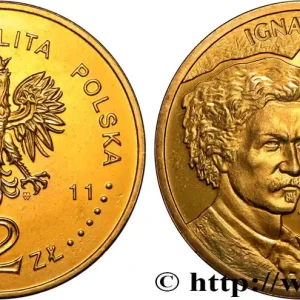 POLOGNE 2 Zlote Ignacy Jan Paderewski 2011 Varsovie fwo_837922 Monde Commander Vite