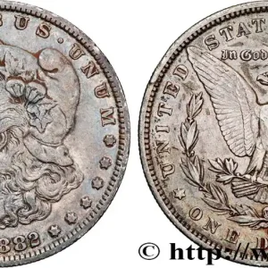 Commander Maintenant ÉTATS-UNIS D'AMÉRIQUE 1 Dollar Morgan 1882 Nouvelle-Orléans fwo_837971 Monde