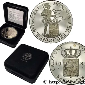 Édition Limitée PAYS-BAS 1 Ducat argent Proof 1989 Utrecht fwo_838293 Monde