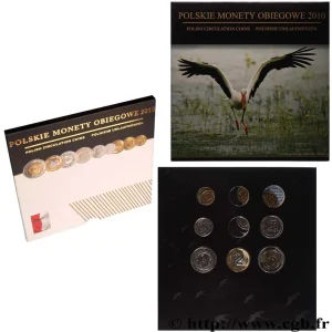 Nouvel Arrivage POLOGNE Série BU 1, 2, 5, 10, 20 et 50 Groszy, 1, 2 et 5 Zlotych 2010 fwo_838310 Monde