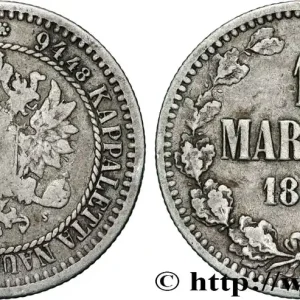 Meilleur Prix FINLANDE 1 Markka 1866 Helsinki fwo_841769 Monde