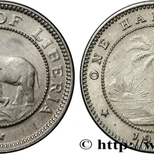 LIBERIA 1/2 Cent 1941 fwo_841778 Monde Offre Limitée