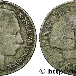 ANTILLES DANOISES (ÎLES VIERGES) 5 Cents Christian IX 1879 fwo_841808 Monde Premium