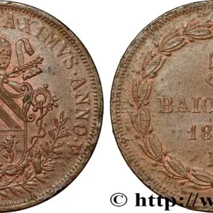 Affaire À Saisir ITALIE - ÉTATS DU PAPE - PIE IX (Jean-Marie Mastai Ferretti) 5 Baiocchi an V 1850 Rome fwo_847821 Monde