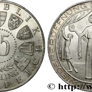 AUTRICHE 25 Schilling réouverture du théatre national de Vienne 1955 fwo_848094 Monde Promotion