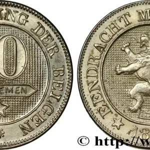 BELGIQUE 10 Centimes lion légende française 1898 fwo_519489 Monde Dernier Modèle