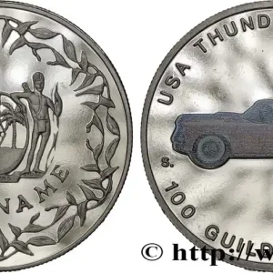 SURINAM 100 Guilders Proof Ford Thunderbird 1956 1996 fwo_850062 Monde Acheter En Ligne