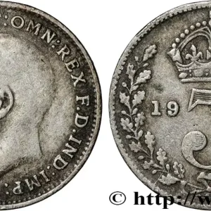 Pas Cher ROYAUME-UNI 3 Pence Georges V 1922 fwo_851973 Monde