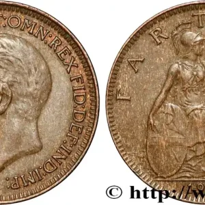 ROYAUME-UNI 1 Farthing Georges V 1931 fwo_852257 Monde Expédition Rapide