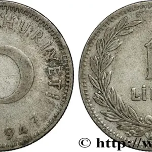 TURQUIE 1 Lira 1947 fwo_852294 Monde Premium