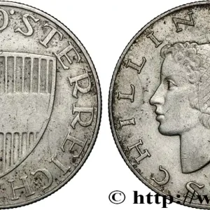 Gros Lot AUTRICHE 10 Schilling 1958 fwo_852351 Monde