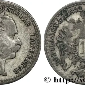 AUTRICHE 10 Kreuzer François-Joseph Ier 1872 Vienne fwo_852366 Monde Paiement Sécurisé