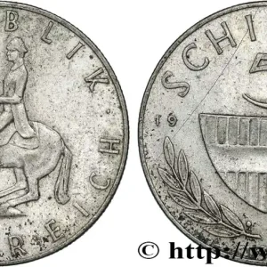 Garantie Incluse AUTRICHE 5 Schilling 1960 fwo_852374 Monde