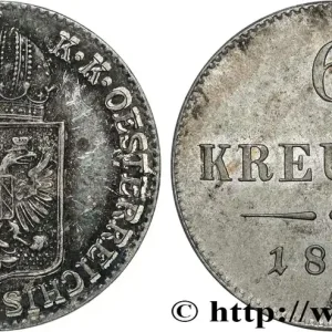 AUTRICHE 6 Kreuzer 1849 Vienne fwo_852375 Monde Exclusif