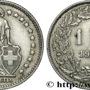 SUISSE 1 Franc Helvetia 1956 Berne fwo_852379 Monde Nouvel Arrivage